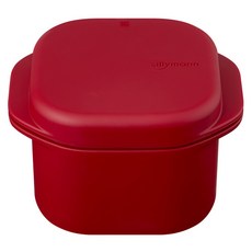 sillymann Easyway 矽膠蒸鍋, 草莓紅, 1個