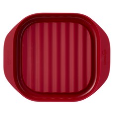 sillymann Easy Way 矽膠蒸盤, 草莓紅, 1個