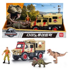 씽크 다이노 투어 트럭 완구 세트, 혼합색상