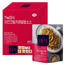 더미식 치킨크림카레 덮밥소스, 5개, 150g