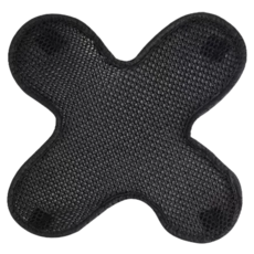 小麥購物 安全帽內襯 交叉型 E085 20g, 黑色, 3個