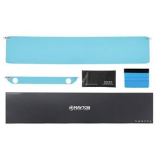 메이튼 네비게이션&공조기 보호 필름 종이 질감 세트, 현대 팰리세이드 LX3