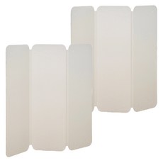 페이퍼팝 공간분리 종이 파티션 2p, 화이트