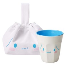 Bo friends 三麗鷗大耳狗喜拿托特包 + 大耳狗喜拿美耐皿杯 260ml 組, 1套, 混和色