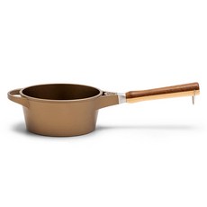 luchetti Lilfant Lucetti Ottimo IH爐適用多功能手柄單柄鑄鐵鍋, 20cm, 金棕色, 1個