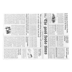 油紙黑白報紙 wp11, 100入, 1個