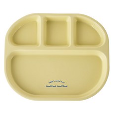 Bonita HOUSE 簡易單餐陶瓷餐盤, 1個, 檸檬