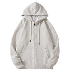 Seonbit 男女通用 Lynel 素色 日常 基本款 寬鬆版型 連帽外套