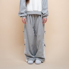 JCB 女童蝴蝶結點綴寬鬆寬版運動褲 U142