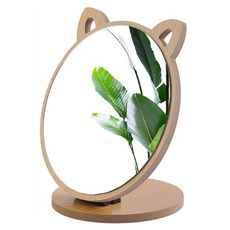 MmuMiu 木質桌上型立式折疊桌 HD 桌鏡, 貓耳朵