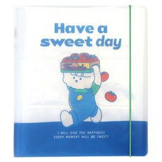 데일리라이크 마이 버디 씰 스티커 앨범, 02 Tomato, 16매