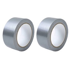 일상나눔 창문 틈새 밀봉 테이프 실버, 2개