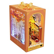 MAME DIY書擋微縮模型套組, 1套, DF-011 聖誕之夜