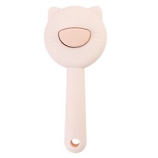 파스텔펫 반려동물 왕코 원터치 브러쉬, 핑크, 1개