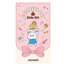모나미 컬러드로잉 키즈키트 세트, 토끼, 1세트