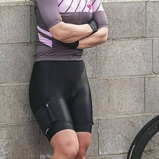 nSR RIDInG 女款 Club Quattro 短版緊身褲