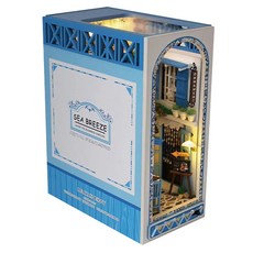 MAME DIY書擋微縮模型套組, 1套, DF-008 歐洲美食街