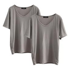 루시다 여성용 싱크로 베이직 티셔츠 2p