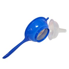 스테인리스망 여과기 + 깔대기 소형 세트, 랜덤 발송, 1세트