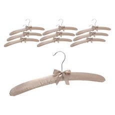 Market Pio 家用飯店絲綢布高級衣架, 類型10, 10個