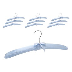 Market Pio 家用飯店絲綢布高級衣架, 類型9, 10個