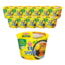 오뚜기 컵밥 톡톡김치알밥 즉석국, 227g, 12개