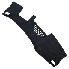 madline 絲絨防滑儀表板避光墊, 黑色, 新款 Sportage NQ5(有HUD / 有中置喇叭)