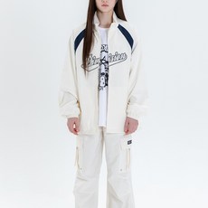 JCB 女童款切線拼色插肩袖防風外套 U171