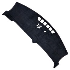 madline 絲絨防滑儀表板避光墊, 黑色, EV3(無HUD / 有中置喇叭)