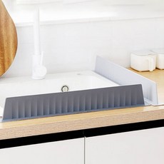 끌레르비 실리콘 싱크대 물막이, 진그레이, 1개