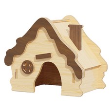 Lanboer 倉鼠森林村莊小屋 M, 木質, 1個