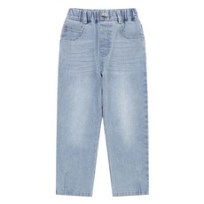 빈 여아용 배기 워싱 데님팬츠 BZ14PT01SB