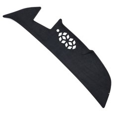 madline 絲絨防滑儀錶板保護墊, 黑色, 新款EV6(含HUD / 含中央喇叭)