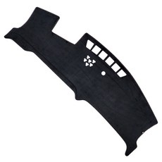 madline 絲絨防滑儀表板避光墊, 黑色, EV3(有HUD / 有中置喇叭)