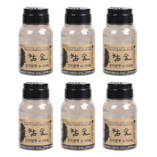 ALS 木炭調味瓶 調味罐, 6個, 200ml