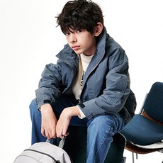 블루테일 남아용 히든후드 패딩 점퍼 AZA1JP01CG