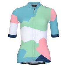 nSR RIDInG 女款 Club Z字形 短袖車衣