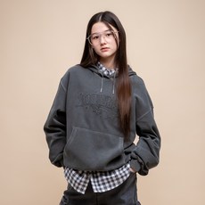 제이씨비 피그먼트 다잉 후드 티셔츠 U152