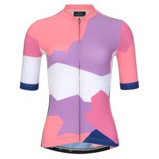 nSR RIDInG 女款Club Z字形短袖車衣