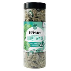 NOKCHAWON 綠茶園 薄荷草本茶, 1.2g, 60入, 1個