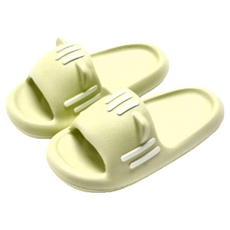 美得像專櫃 貓咪拖鞋 HT-792, 綠色, 1雙