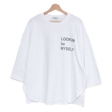 라라온 여성용 통기성 라운드넥 루즈핏 티셔츠 TSP1933