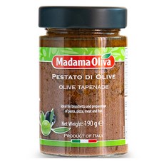 MADAMA OLIVA 法式橄欖醬, 190g, 1個