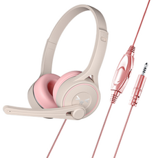 Daily Nest 有線耳機 Type-C, 單一商品, 象牙白 + 淺粉紅