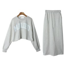 Sugar Fun 女款 Five Malibu 圓領微短版長裙套裝