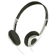 Daily Nest 有線頭戴式耳機 D型, 灰色, 單一商品