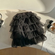 Arbe 女童孔眼蛋糕裙