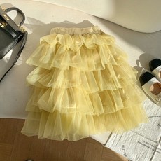 Arbe 女童蕾絲蛋糕裙