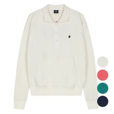 BEVERLY HILLS POLO CLUB 比佛利保羅 女款刺繡logo翻領大學T