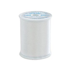 FUJIX Ltd. 富士克 水溶性線 可溶於水 縫紉線 縫紉機線 假縫線 99403, 1個, 透明